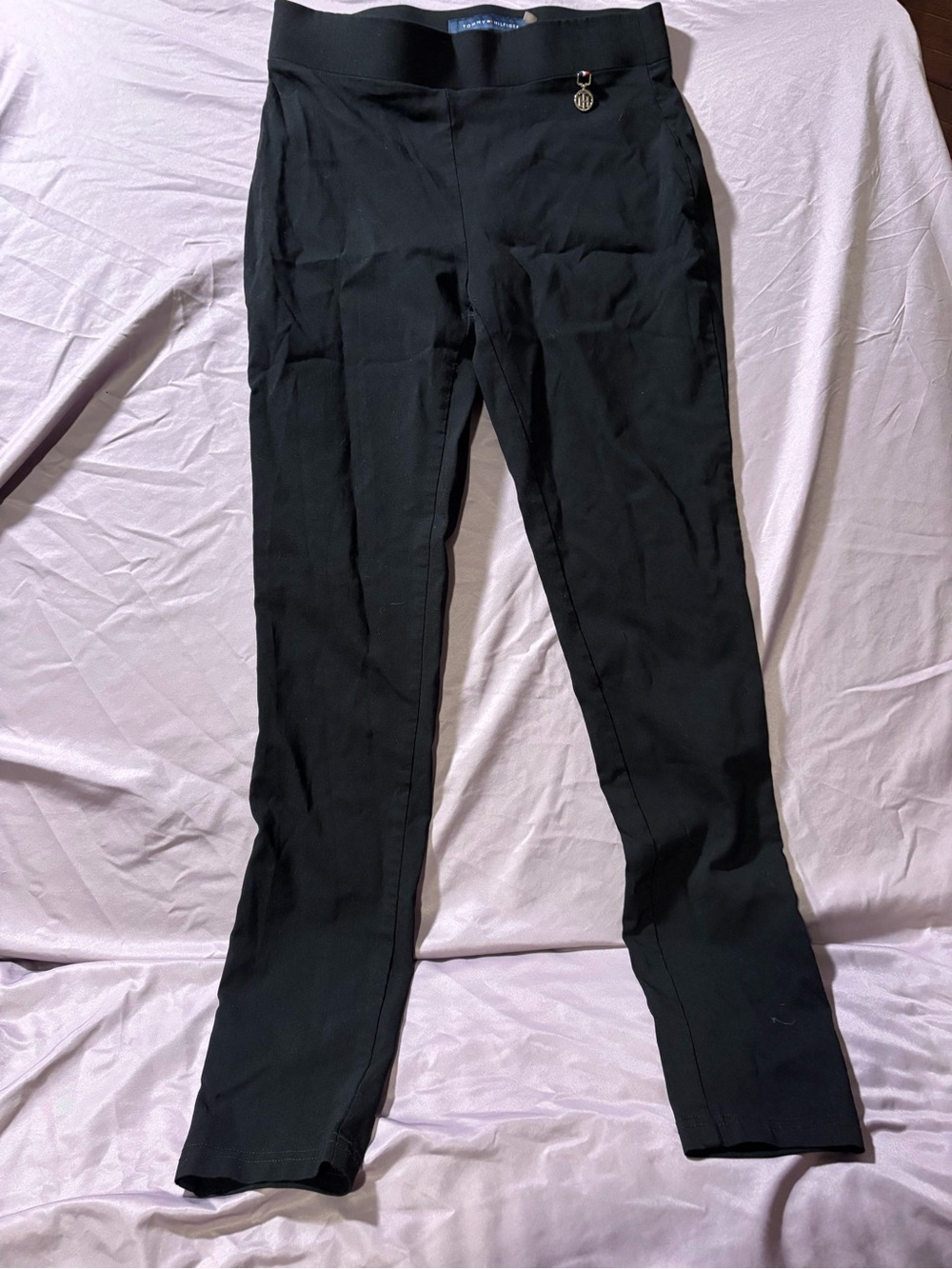 Tommy Hilfiger Black Skinny Ponte Pants